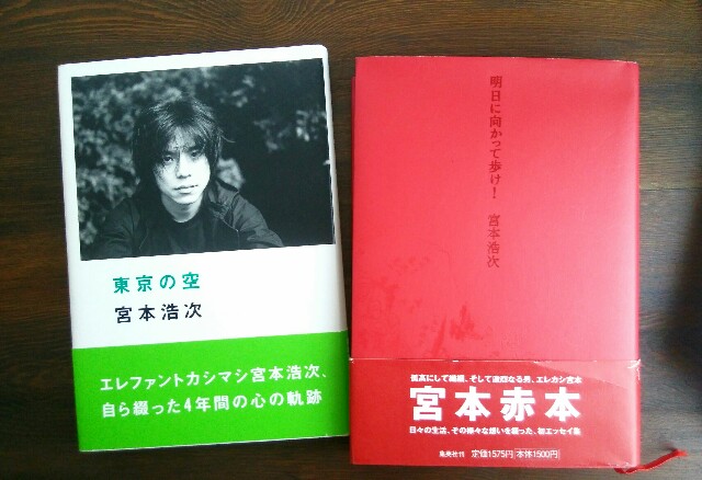 エレカシ宮本さんの赤本「明日に向かって歩け！」と「東京の空 ...